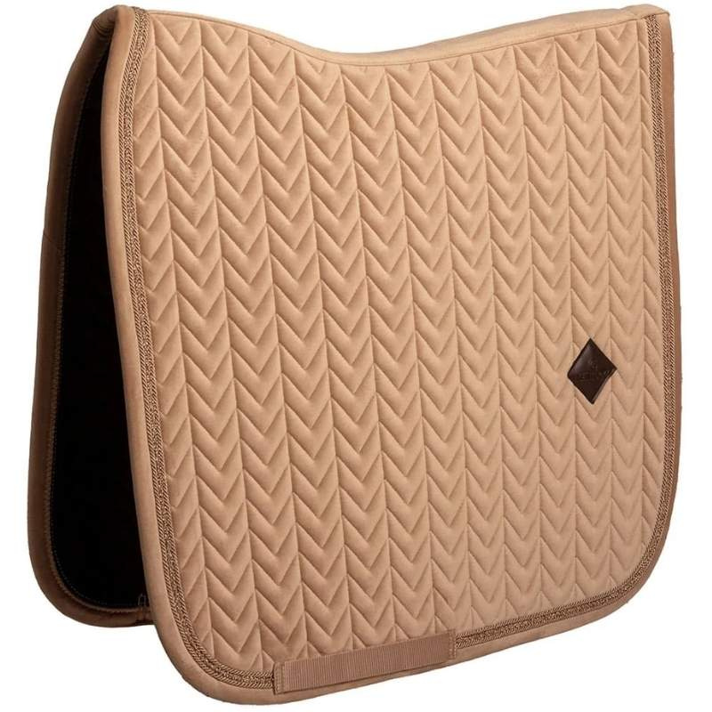 Dressyrschabrak Velvet Mini Pearls Beige
