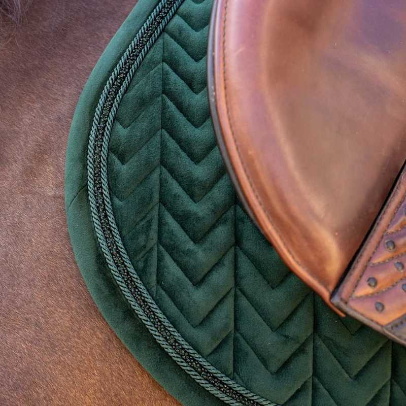 Schabrak Velvet Mini Pearls Grön