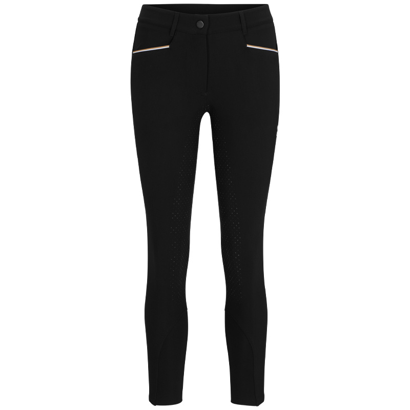 Ridbyxor Heather Full Grip Svart