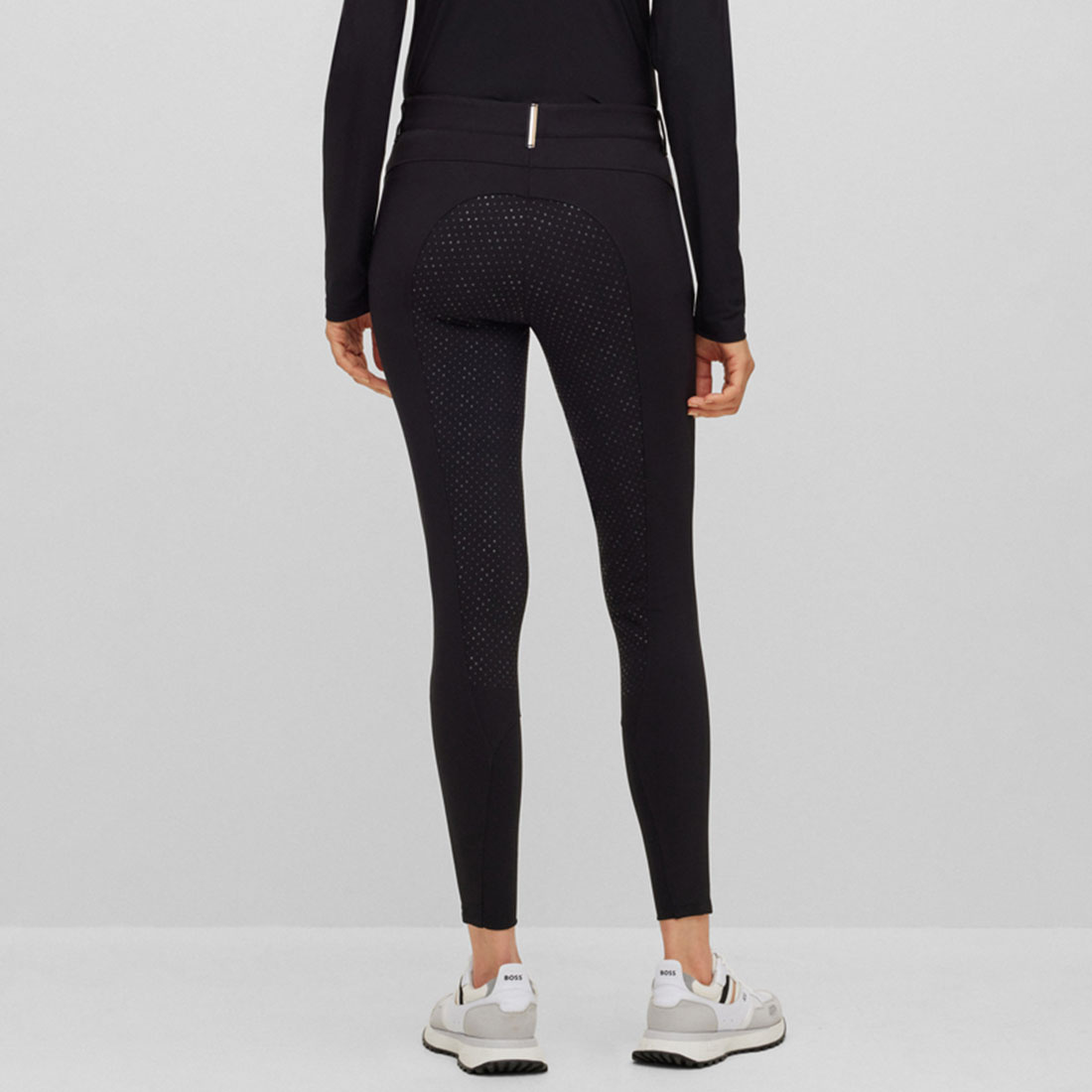 Ridbyxor Heather Full Grip Svart