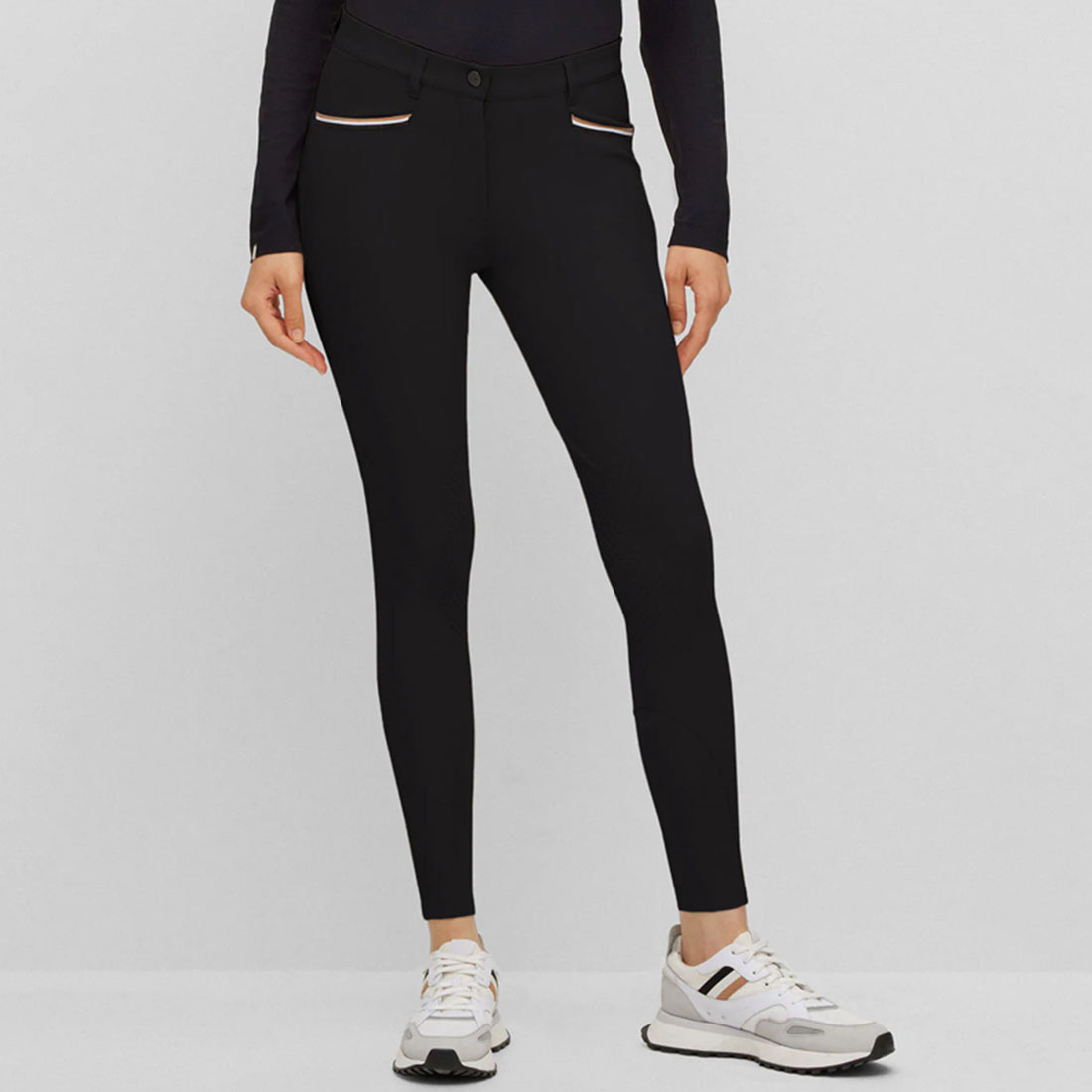 Ridbyxor Hazel Knee Grip Svart