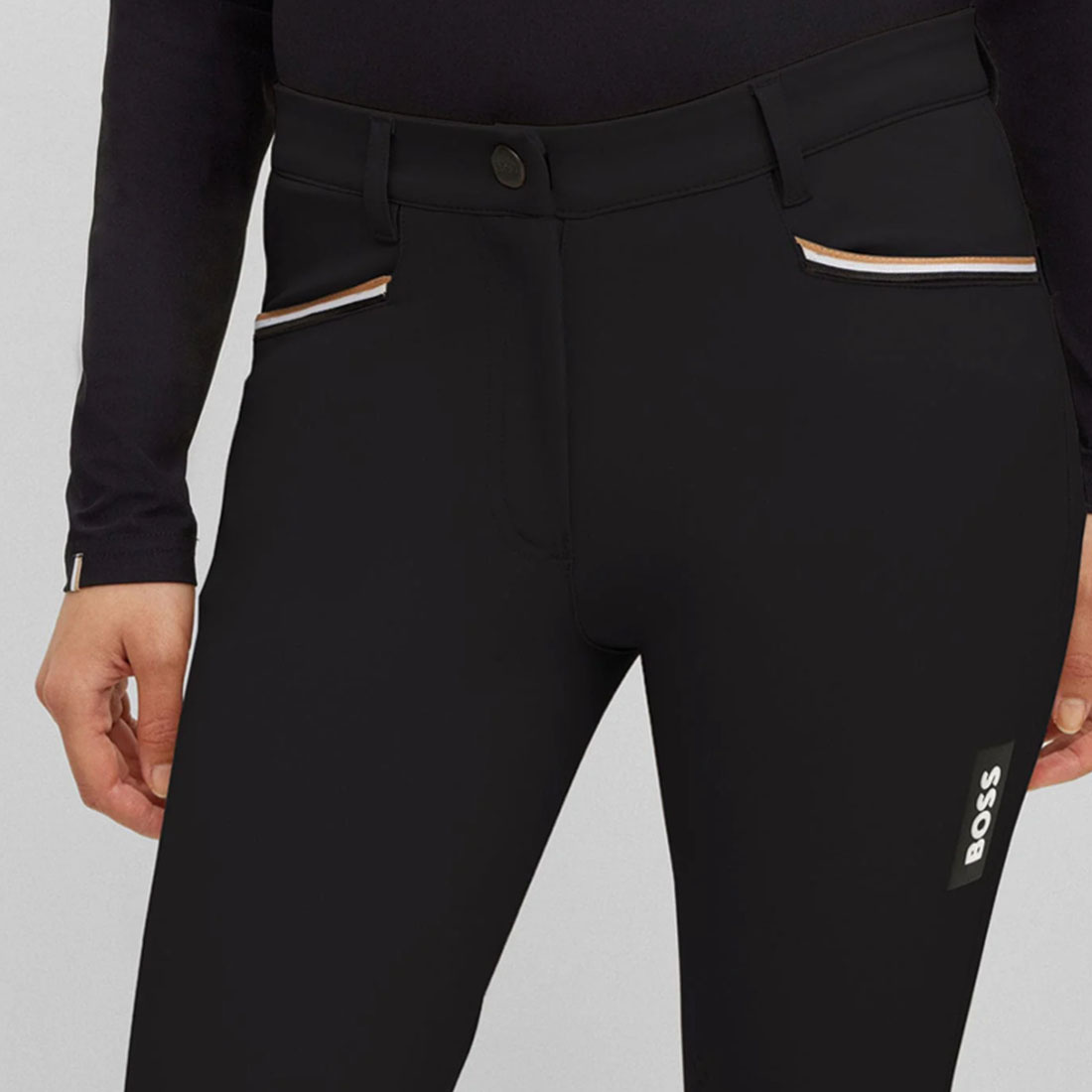 Ridbyxor Hazel Knee Grip Svart