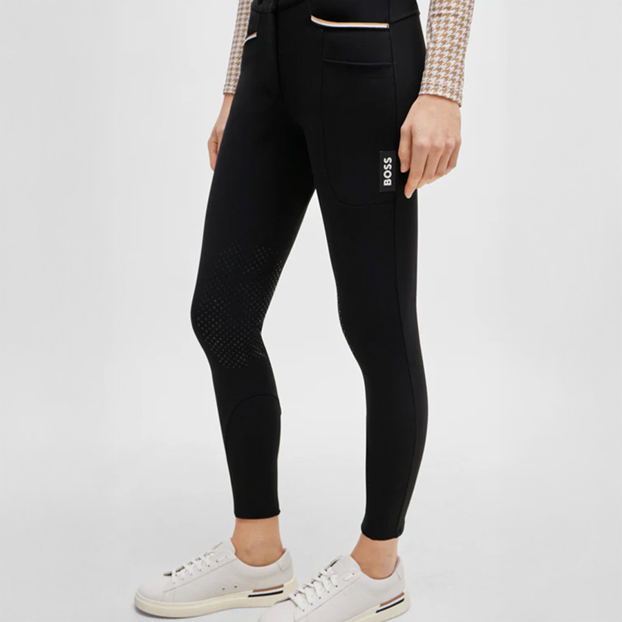 Ridbyxor Hannah Knee Grip Svart