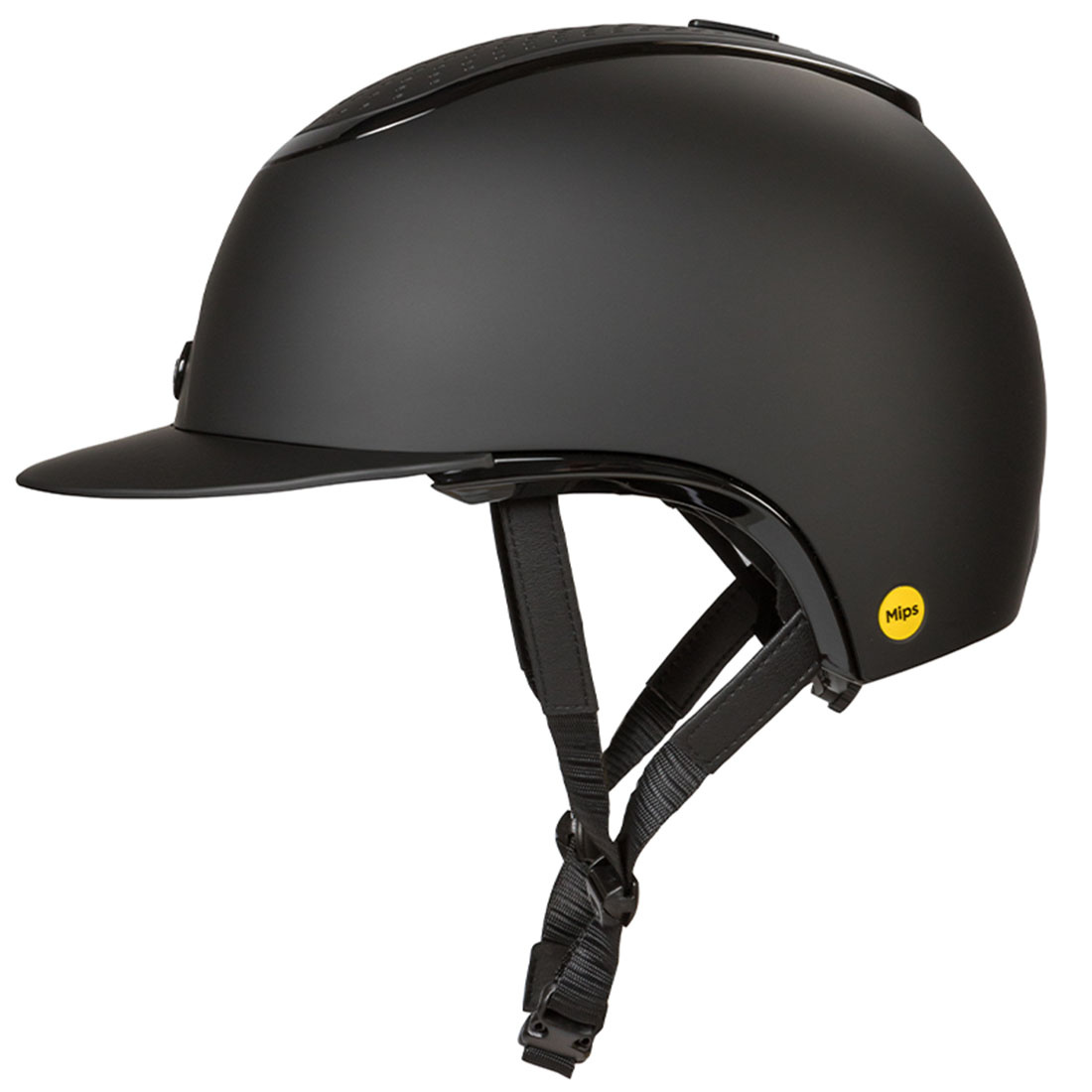 Ridhjälm MIPS Strixx Wide Peak Matte/Glossy Svart