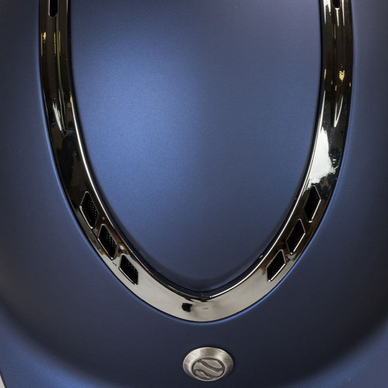 Ridhjälm EQ3 Pardus med Skruv Smooth Top Marinblå