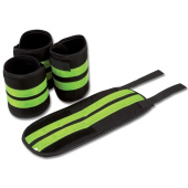 Benreflexer Set 4-pack Svart/Gul Benreflexer Set 4-pack Svart/Gul