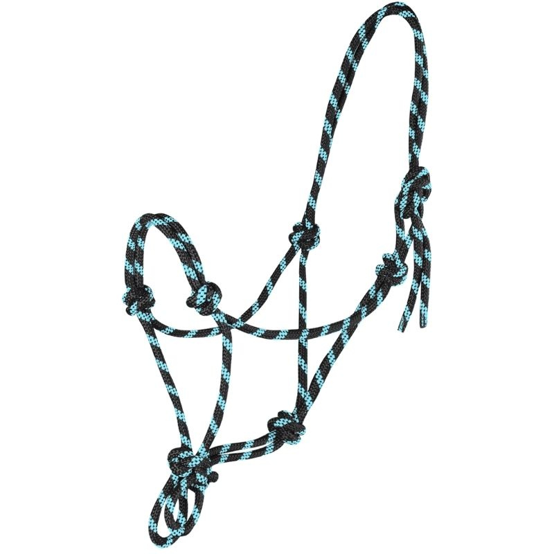 Repgrimma Knotted Svart/Blå