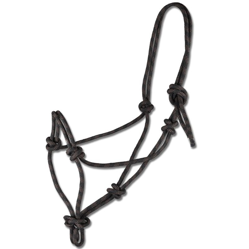 Repgrimma Knotted Svart/Brun