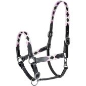 Lädergrimma Polo X-Line Svart/Rosa Lädergrimma Polo X-Line Svart/Rosa