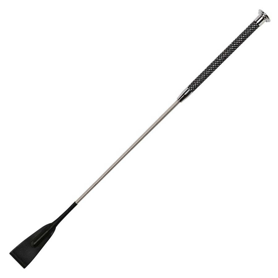 Ridspö med stenar 65cm Silver/Svart