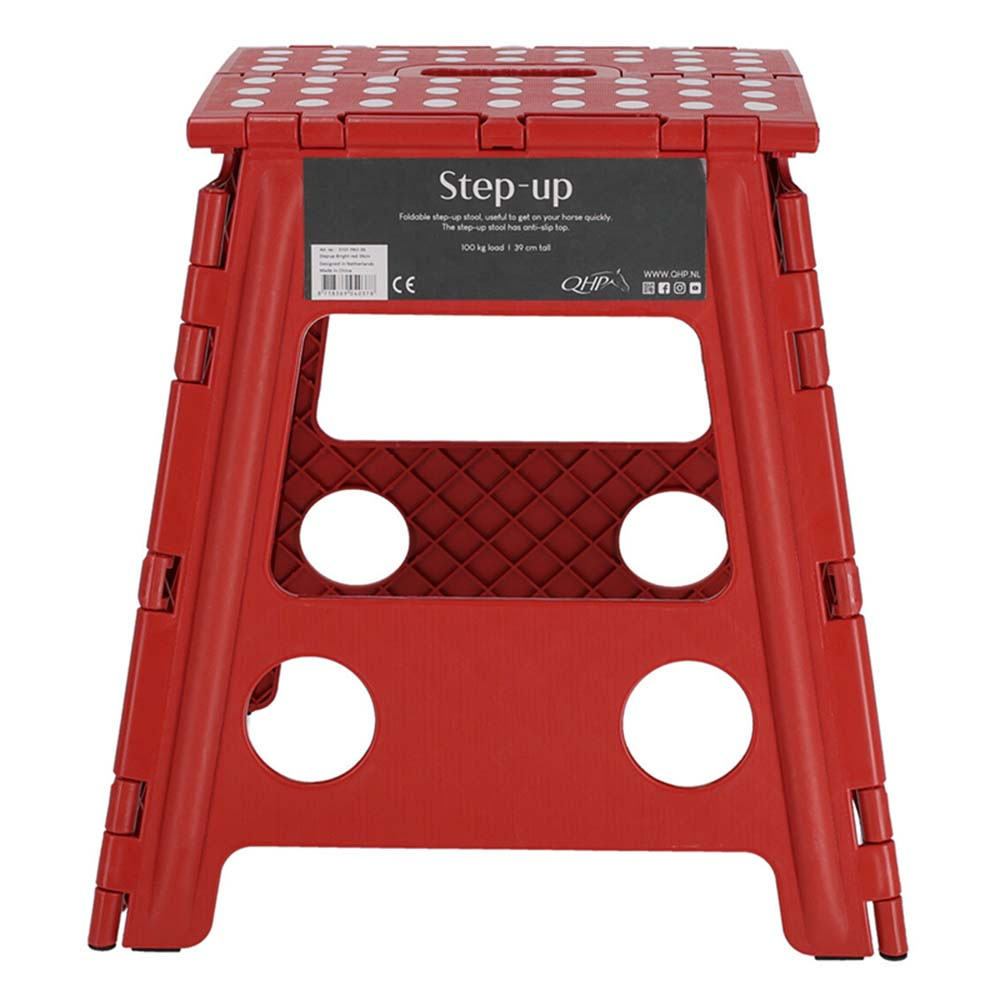 Ihopfällbar Pall Step-Up Röd