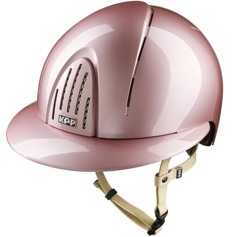 Ridhjälm Smart Nova Metal Polish Polo Cream Strap Rosa