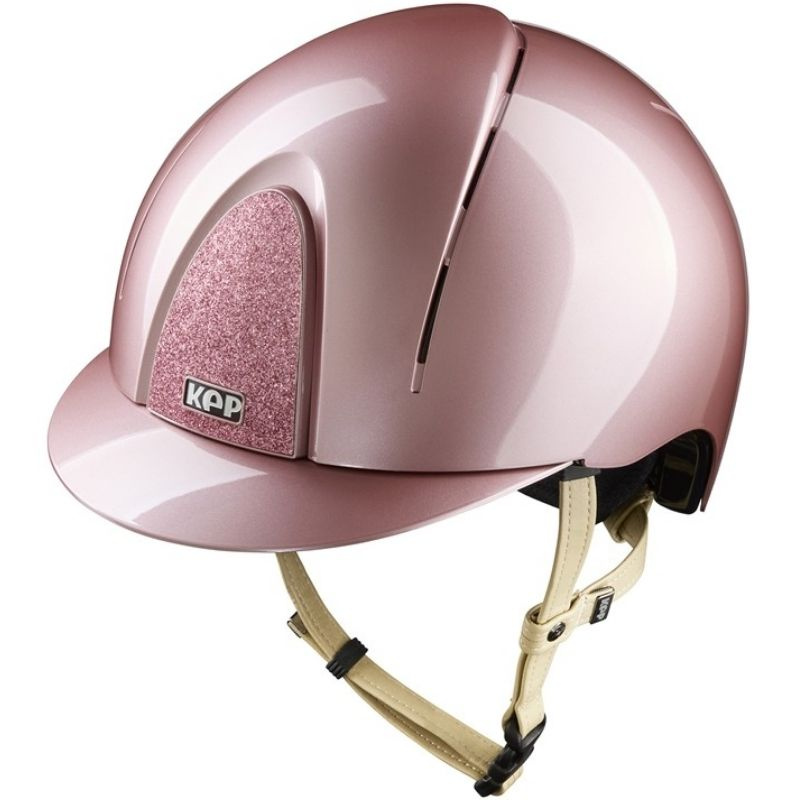 Ridhjälm Smart Nova Metal Polish Star Cream Strap Rosa/Rosa