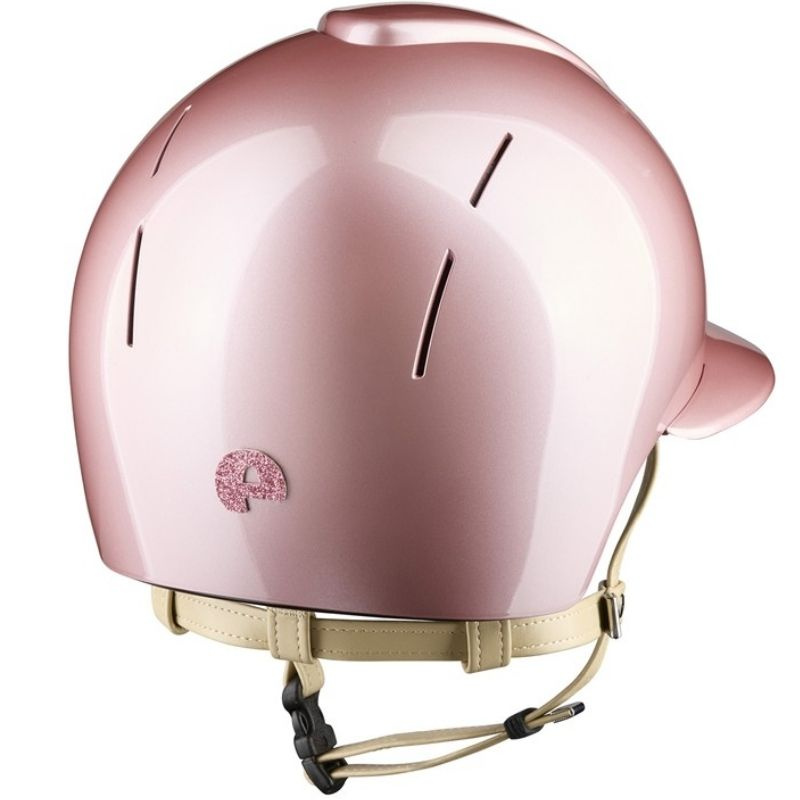 Ridhjälm Smart Nova Metal Polish Polo Star Cream Strap Rosa/Rosa