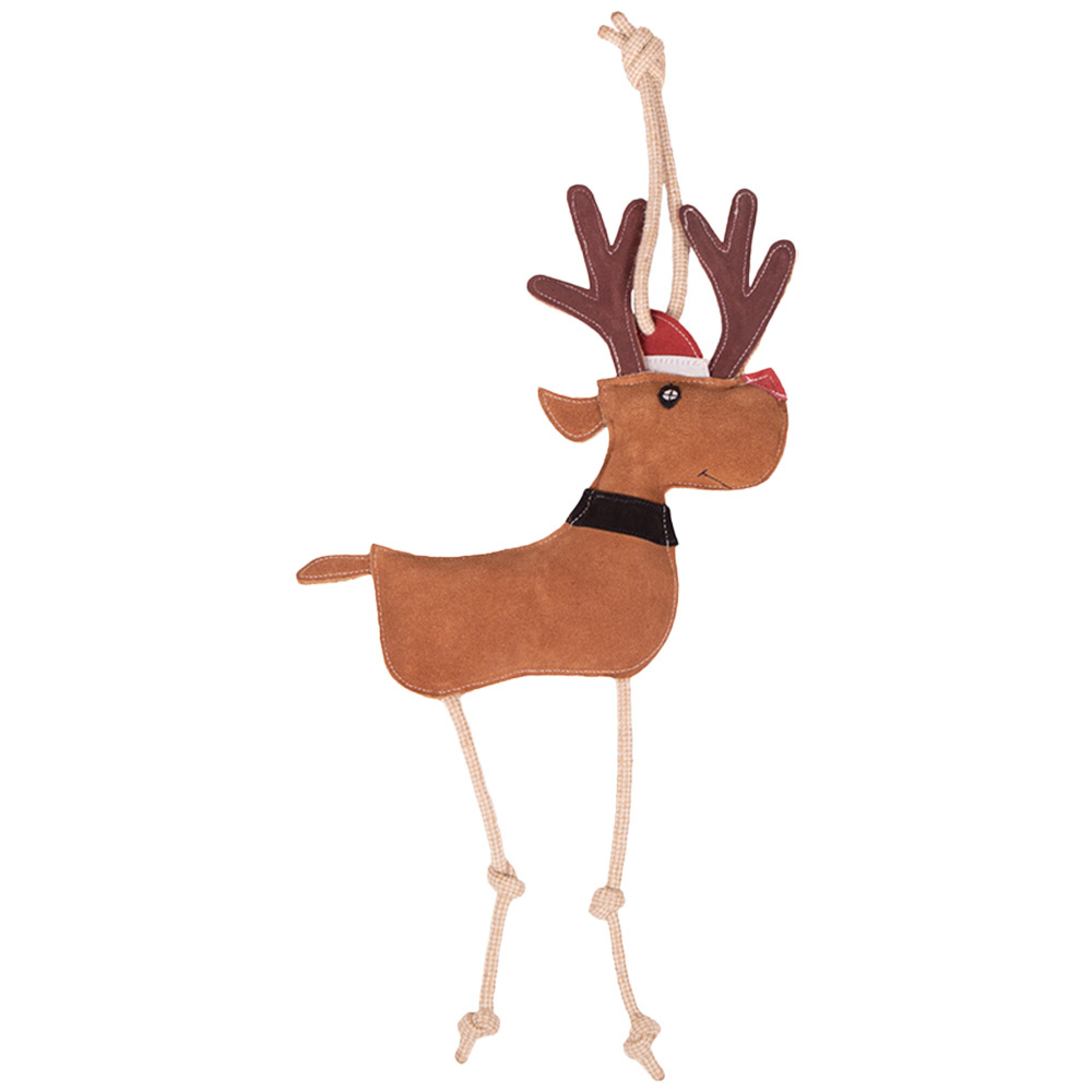 Hästleksak Christmas Rudolph i Mocka ECO Brun