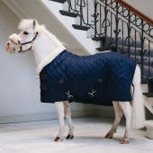 Tävlingstäcke/Stalltäcke 160g Marinblå