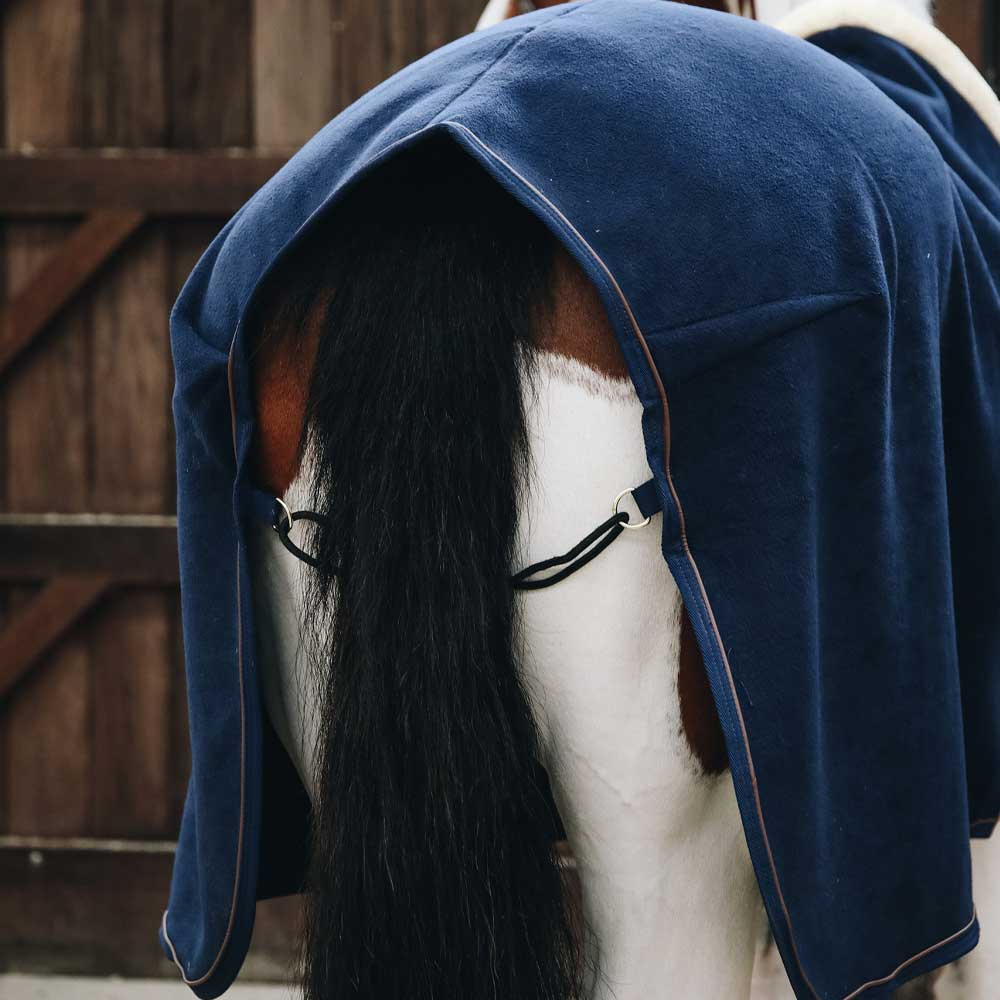 Tävlingstäcke Heavy Fleece Marinblå