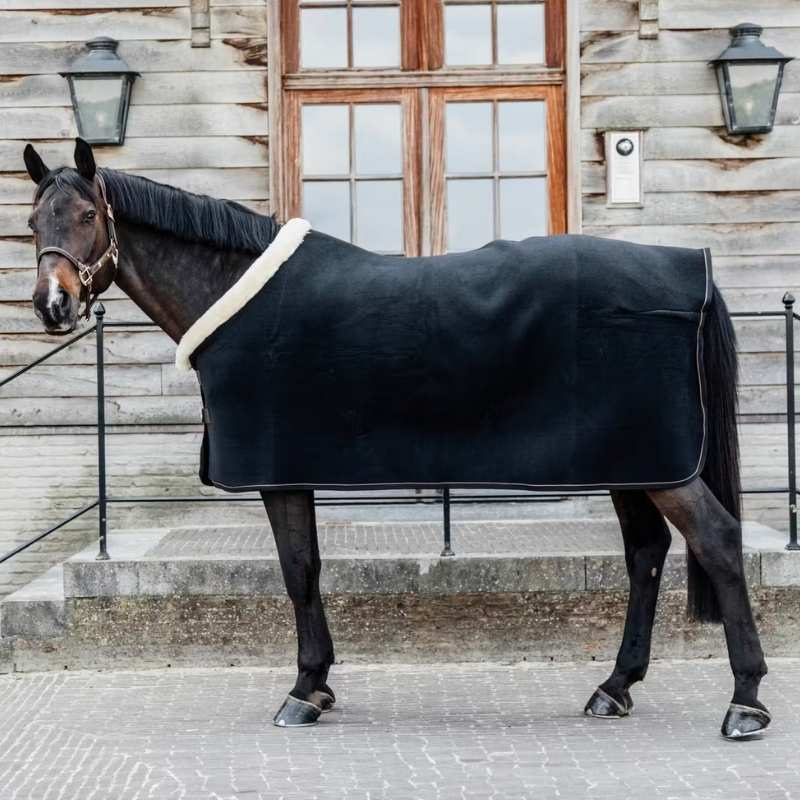 Tävlingstäcke Heavy Fleece Svart