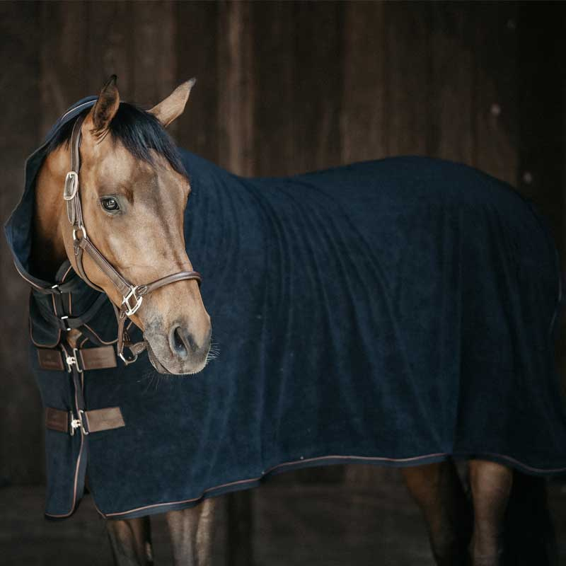 Funktionstäcke Towel Rug Svart