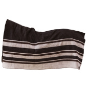 Fleecetäcke Heavy Square Stripes Brun 210x200 Fleecetäcke Heavy Square Stripes Brun 210x200