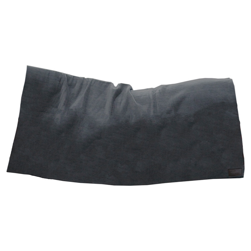 Fleecefilt Heavy Square Square Svart