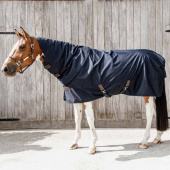 Utetäcke med hals All Weather Quick Dry Fleece 0g Marinblå Utetäcke med hals All Weather Quick Dry Fleece 0g Marinblå