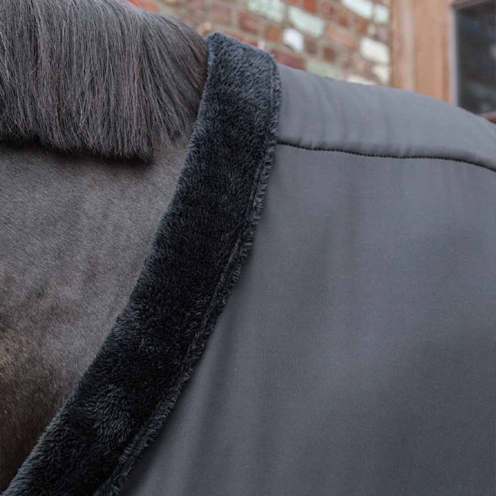 Bogskydd Fauxfur Svart