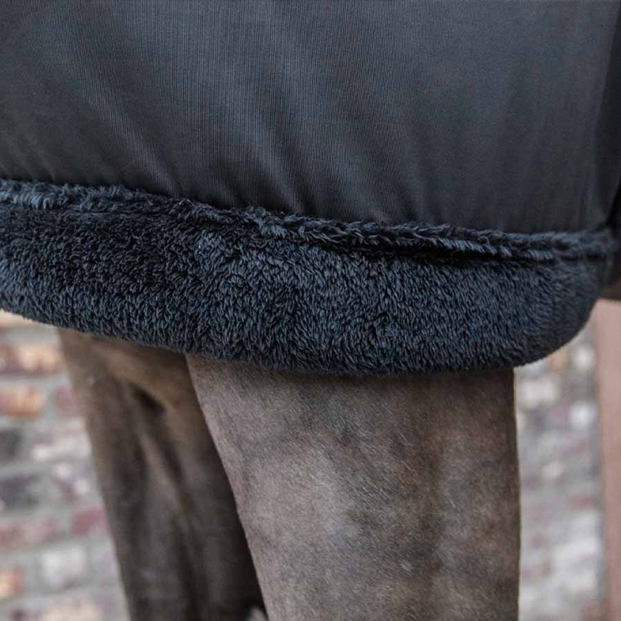 Bogskydd Fauxfur Svart