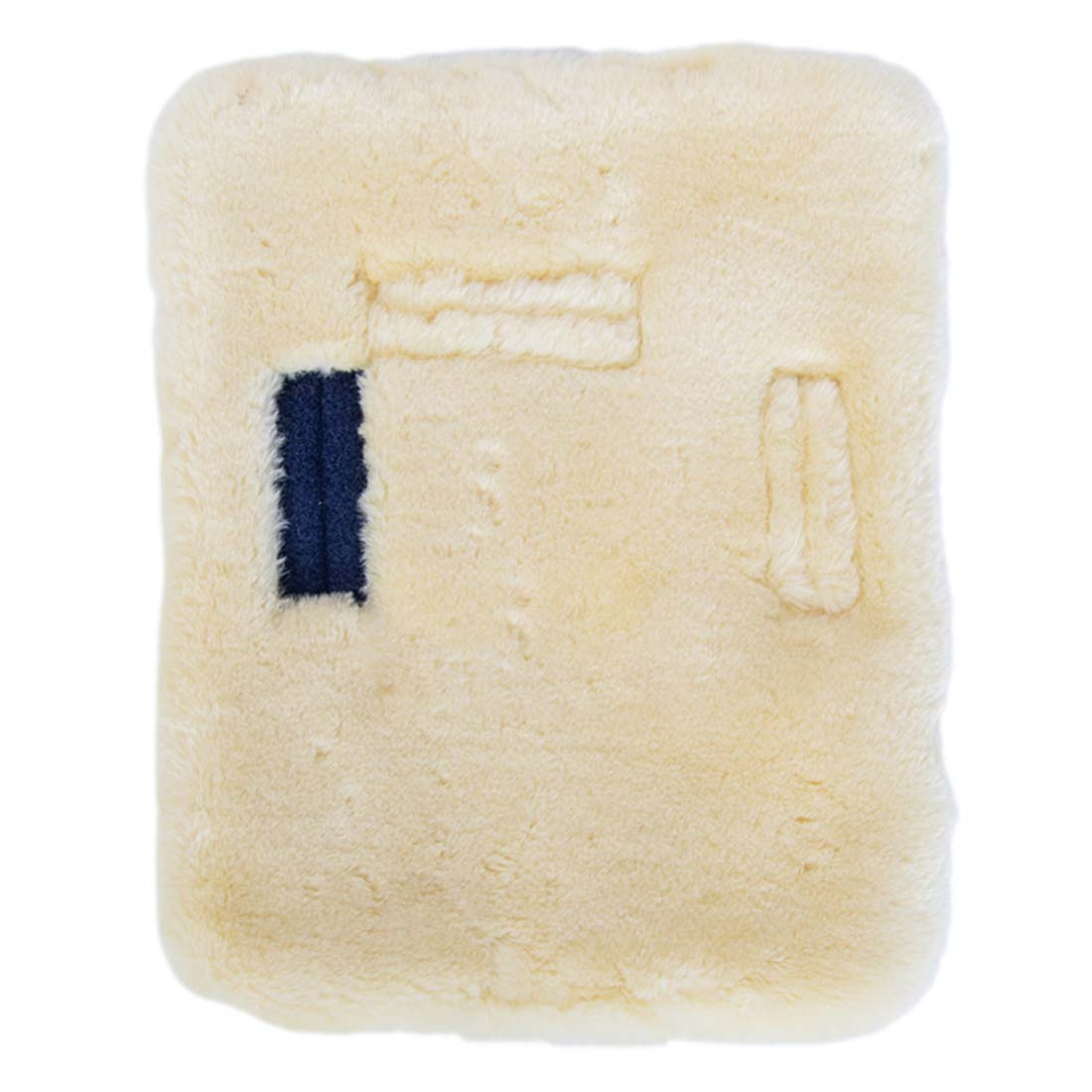 Bogbreddare Vegan Sheepskin 1 Buckle Natur