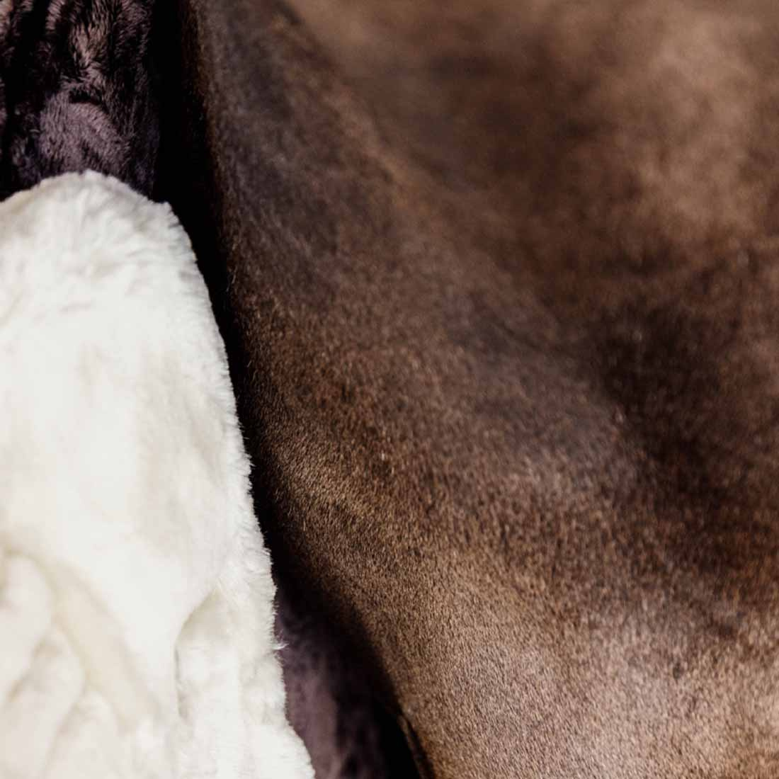 Bogbreddare Vegan Sheepskin 1 Buckle Natur