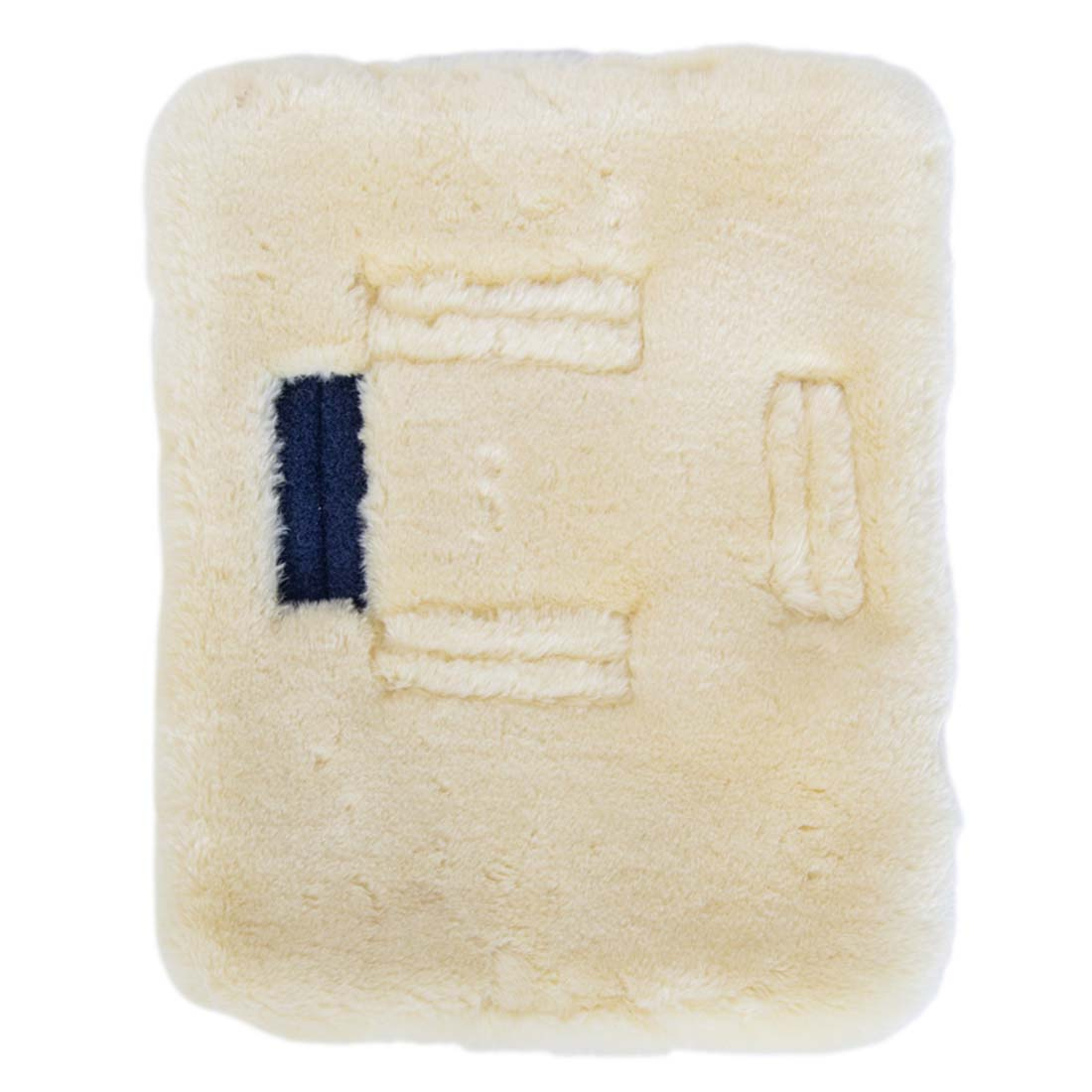 Bogbreddare Vegan Sheepskin 2 Buckles Natur