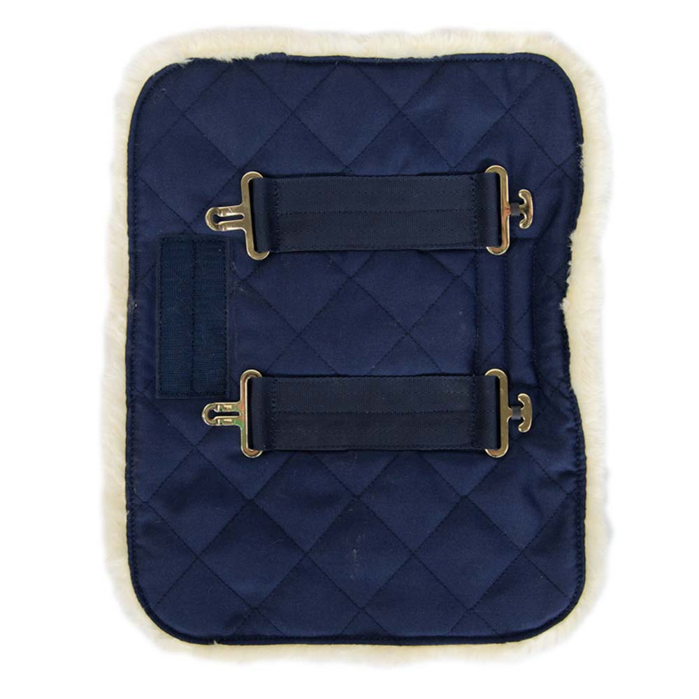 Bogbreddare Quilted with Vegan Sheepskin Marinblå