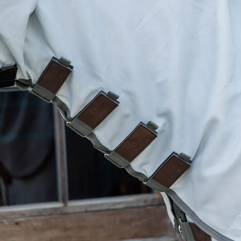 Eksemtäcke med Hals Grå