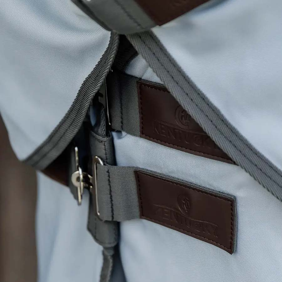 Eksemtäcke med Hals Grå