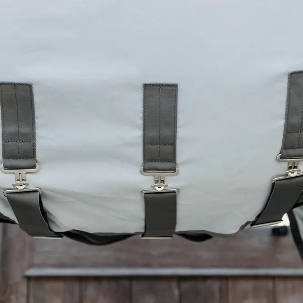 Eksemtäcke med Hals Grå