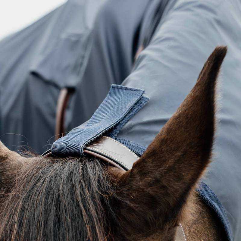 Ridregntäcke Hurricane Marinblå