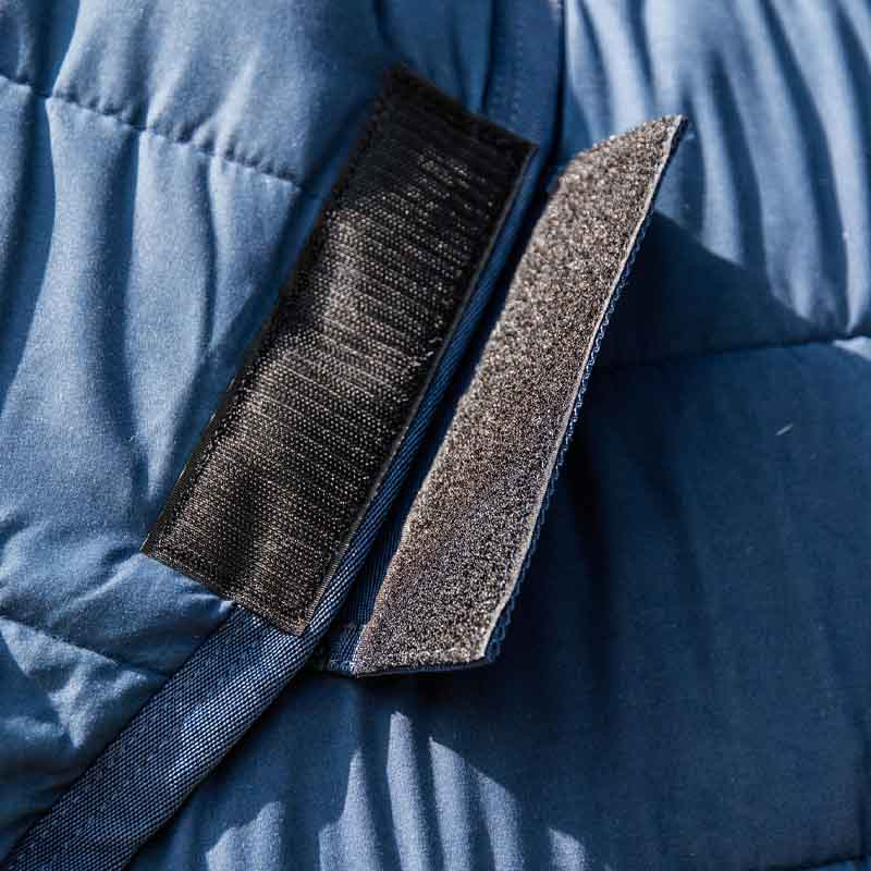 Undertäcke med hals Skin Friendly 150g Marinblå