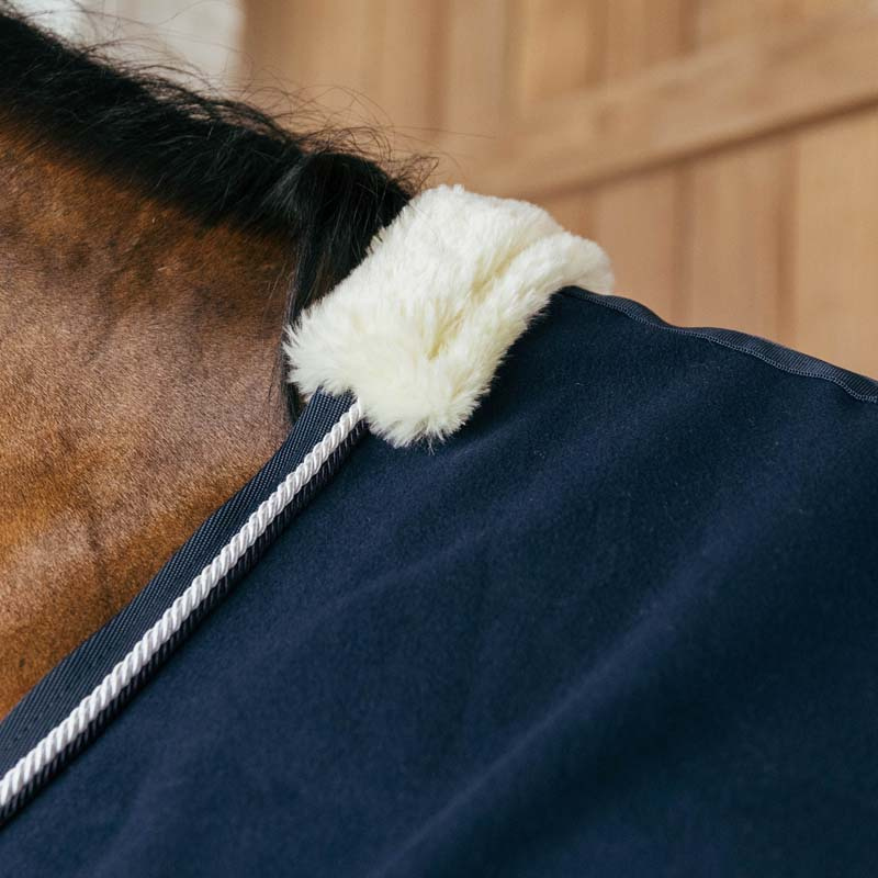 Fleecetäcke Vegan Wool Marinblå