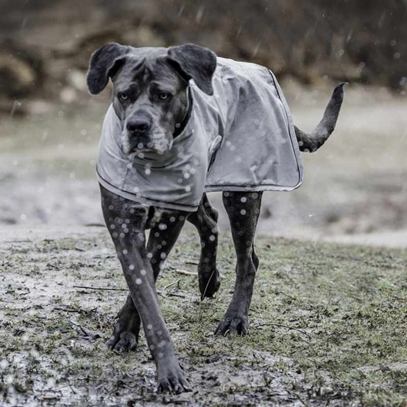 Regntäcke Hund 0g Grå