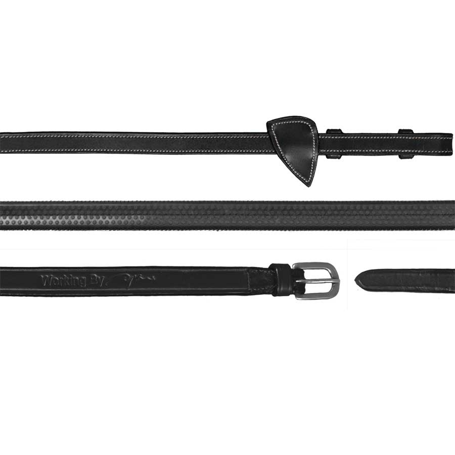 Gummitygel 13mm WC Svart