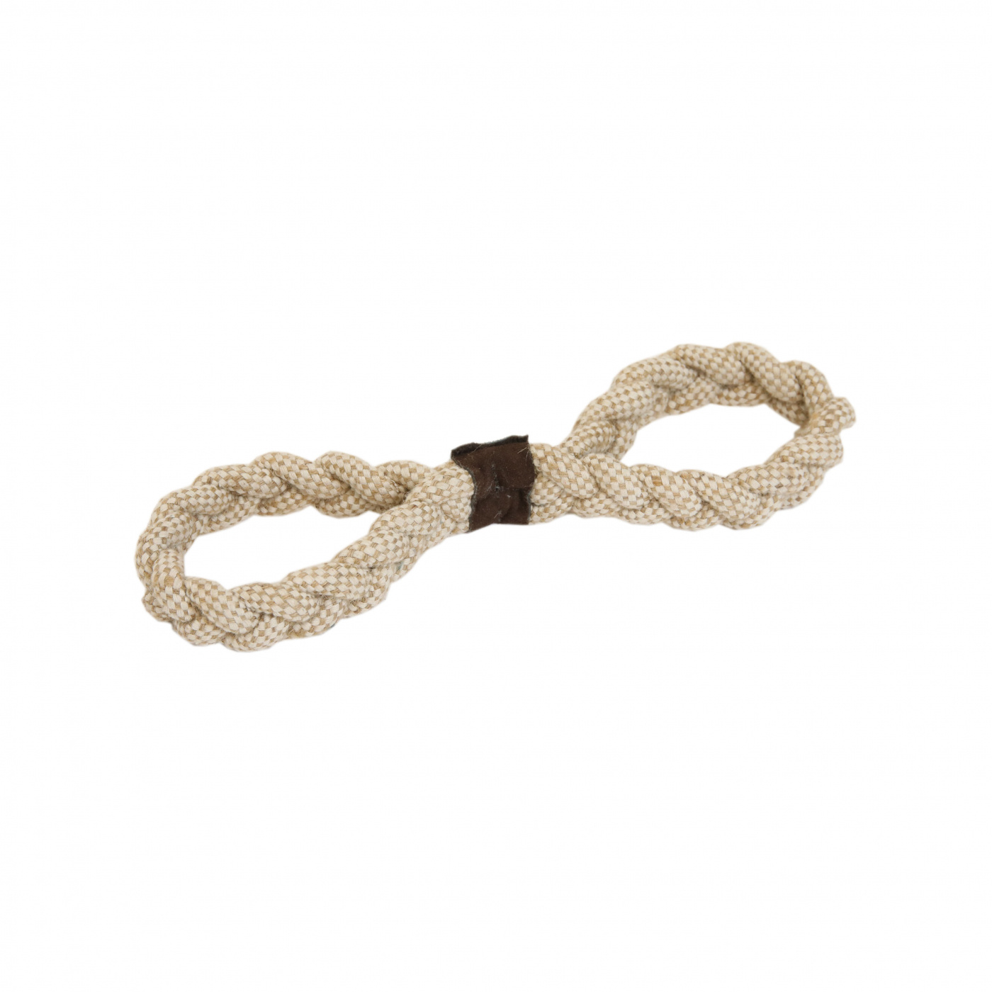 Hundleksak Cotton Rope Beige