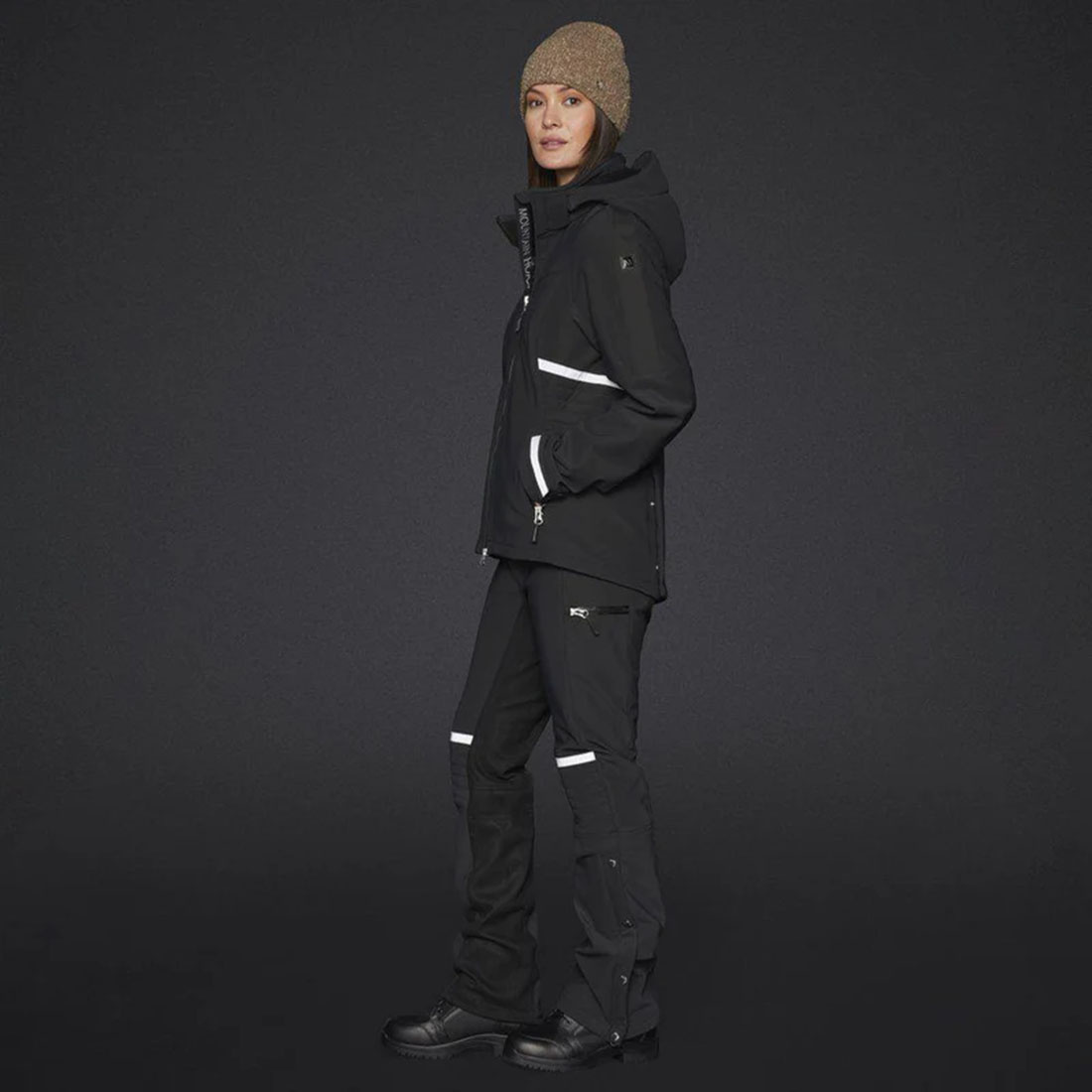 Överdragsbyxor Jen Softshell Svart