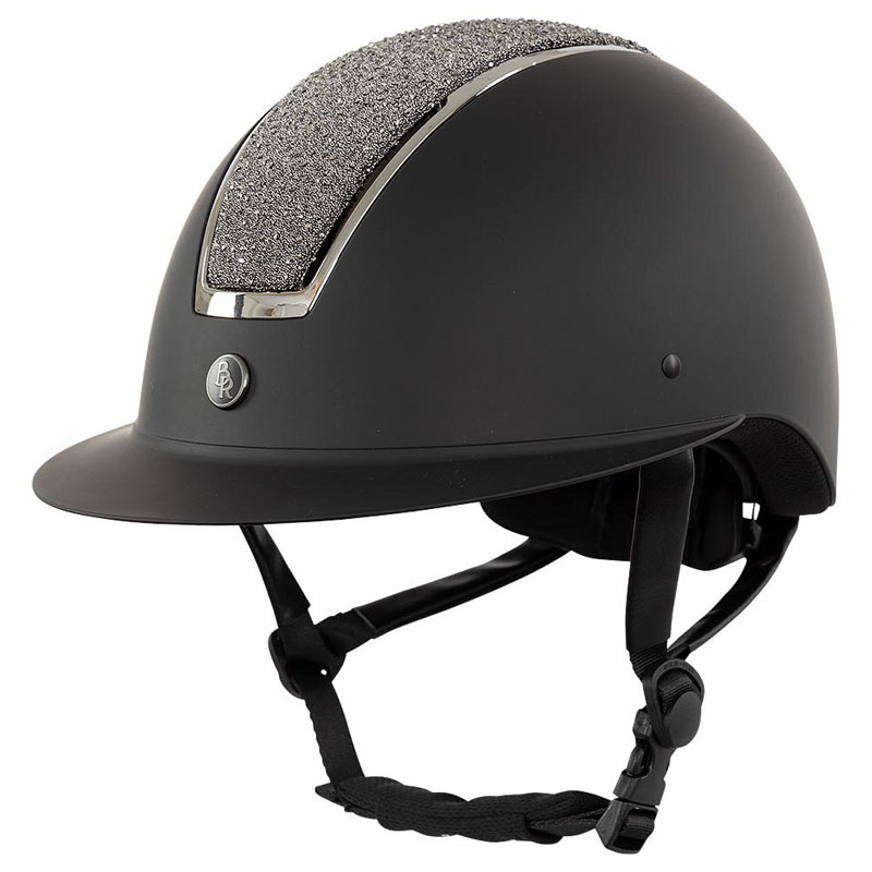 Ridhjälm Omega Glamourous Svart/Gunmetal