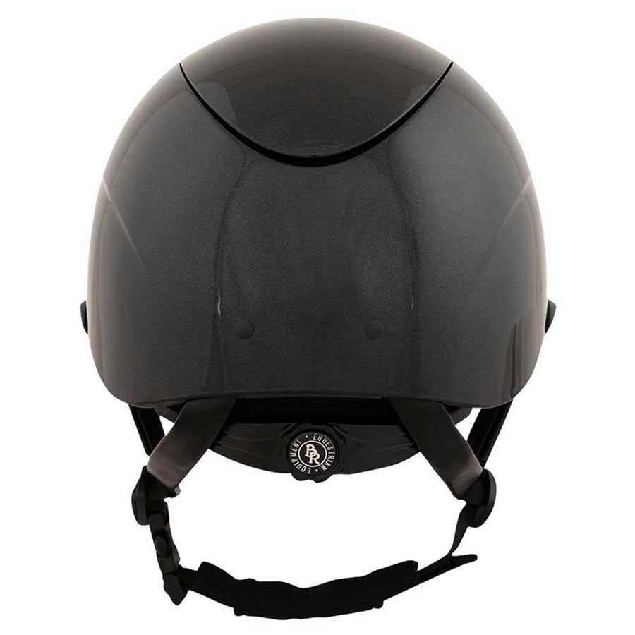 Ridhjälm Theta Plus Glossy Svart/Gunmetal