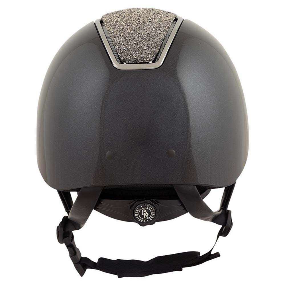 Ridhjälm Omega Glamourous Glossy Svart/Gunmetal