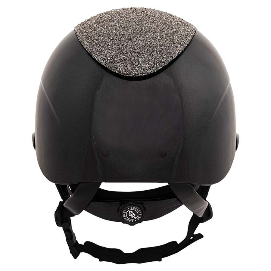 Ridhjälm Theta Glamourous Glossy Svart/Gunmetal