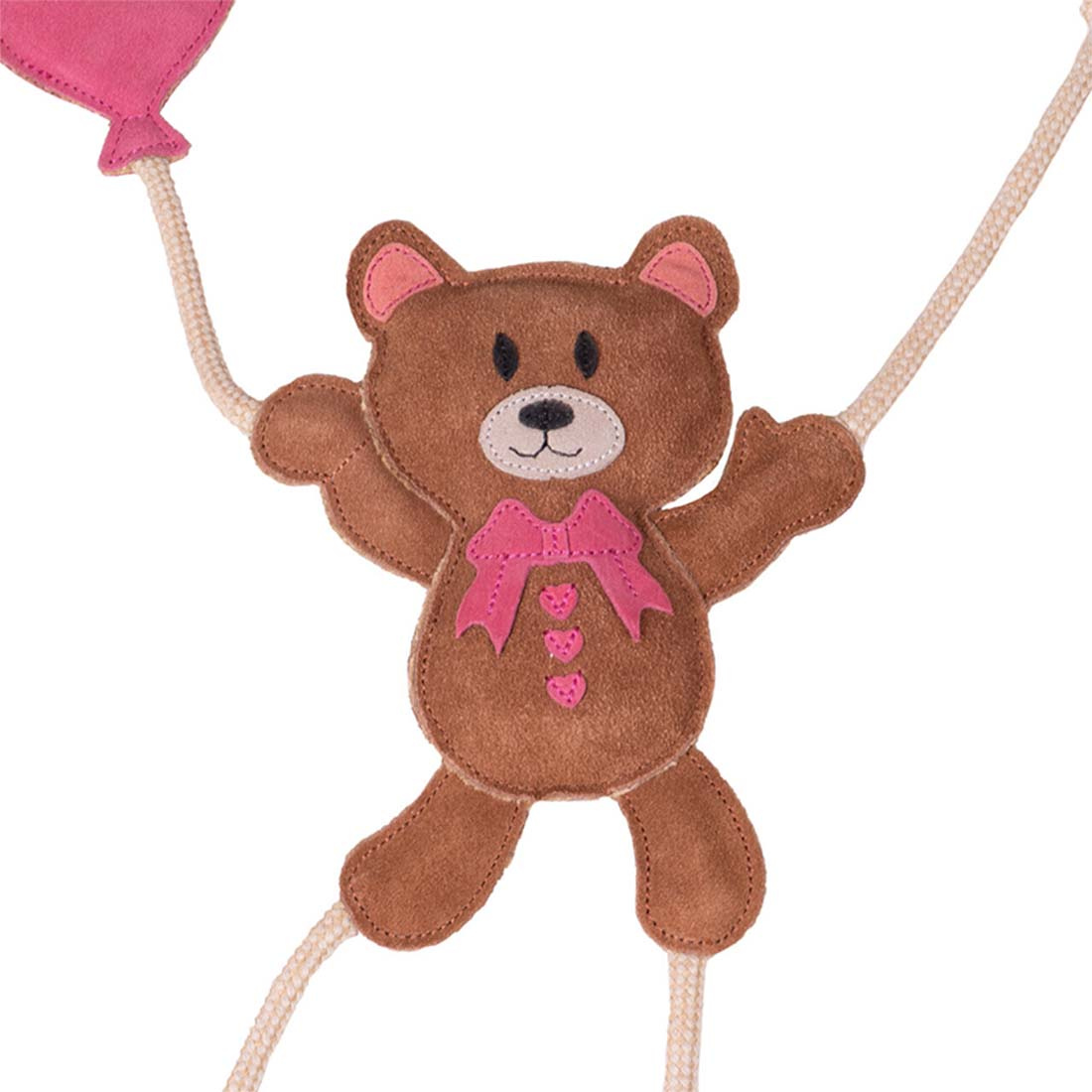Hästleksak Valentine Bear i Mocka Brun/Rosa