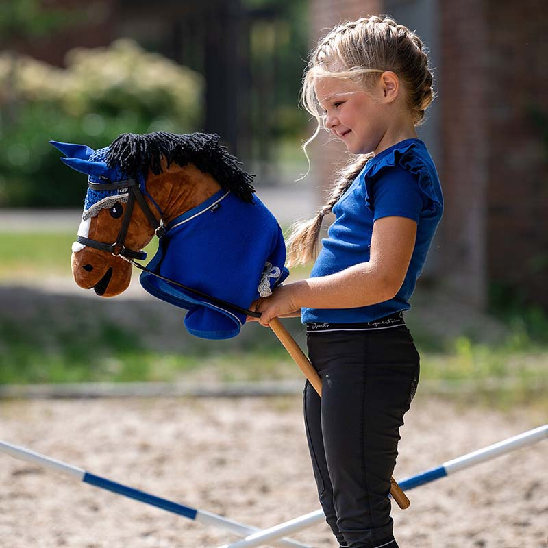 Huva till Käpphäst Blå