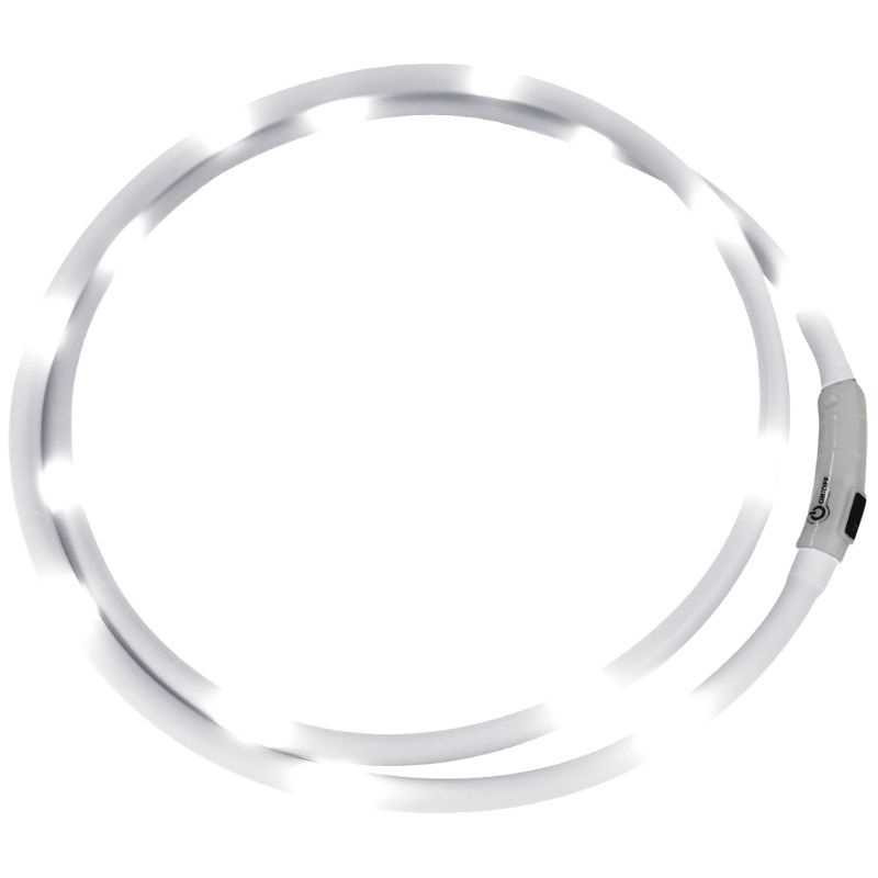 Halsring LED Light Vit