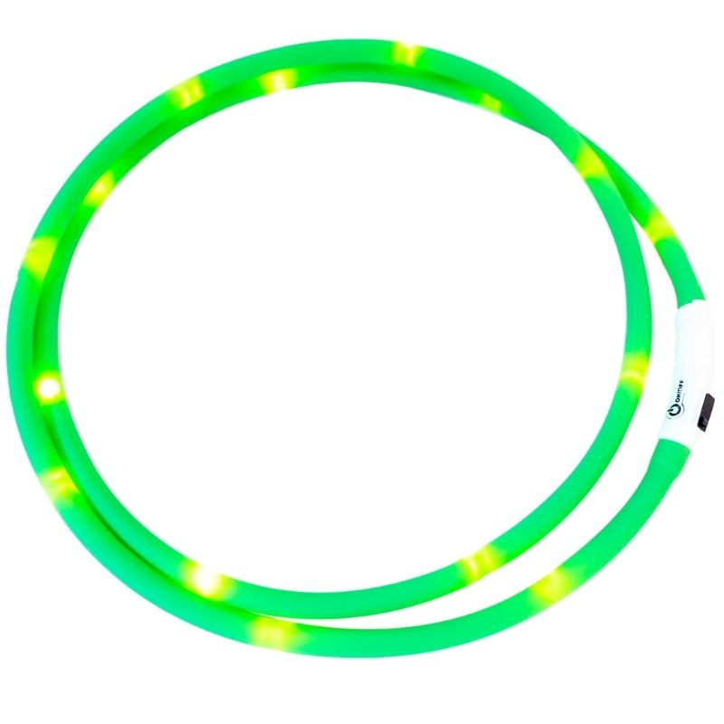 Halsring LED Light Grön